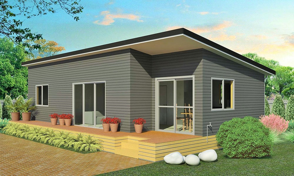 Genius 2 Bedroom Prefabricated Houses